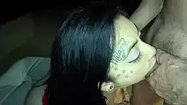 Stepfather pounds me hard while wife's away, leaves my pussy gaping wide!