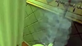 Novinha loses virginity to elderly man while naughty student seduces director in rpg visual novel