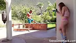 Joseline Kelly's Petite Frame Craves Massive Black Cock Pounding