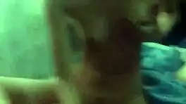 Skinny Slut Strips Naked For Intense Tiny Tits Handjob And Back Ride