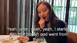 rich asian slut in red underwear begs for hotel cowgirl creampie fuck!