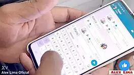 sexy latina client offers pussy to me and helper in wild interracial orgy