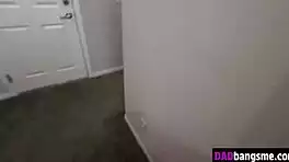 ava marina teases small tits before bent over doggystyle pov orgasm