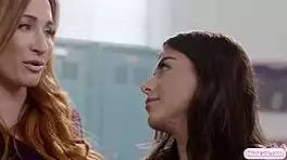 Lesbian Milf Teachers Threesome Fingering Lick With Petite Teen Student