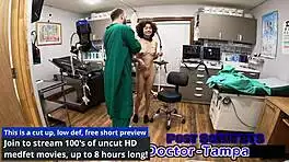 Dr. Tampa cures Brookly Rossi's deviance with deepthroat doggystyle pounding 😈🍆🔥