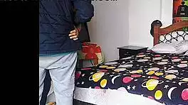 Petite Latina Super Deepthroat Blowjob Bent Over Doggystyle While Husband Away