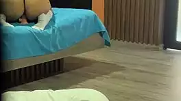 Schoolgirl latina destroys her big ass with toy riding cowgirl rough anal gaping for step-perv 😈🍑🔥