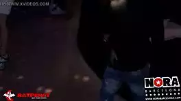 Hardcore Blonde Teen Assfucked In Public Disco Nightclub