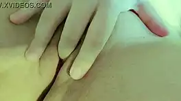 exxxtra petite young latina fingers her wet tight pussy lips so pretty!