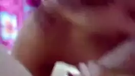 sexy latina teen deepthroats big cock and swallows cum pov