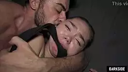 innocent petite asian teen bent over for rough domination doggystyle