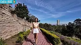 bianca delivers full girlfriend pounding to petite teen creampie