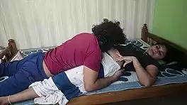 desi couple kisses caresses horny wife in passionate bed romp 💋