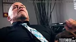 kinky secretary teen fucks boss on phone call umm yeah