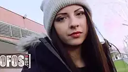 italian teen rebecca volpetti takes public assfucking for cash from big cock