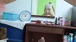 tight thai milf pussy milks young guy's cock cowgirl homemade ride