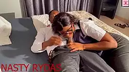 bad college student seduces tutor for exam bribes with creampie sex