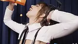 damn petite bunny riley's ass tits rip lingerie striptease pose