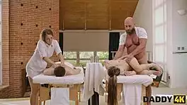 Daddy4K Gives In To Brunette Teen Anal Tits Pounding