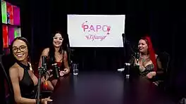 Hot Renata Gomes Flaunts Big Tits in Sheer Red After Thick Cock Craving