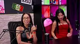 Hot Renata Gomes Flaunts Big Tits in Sheer Red After Thick Cock Craving