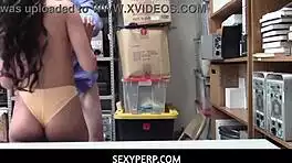 sophia leone caught stealing gets bmed and fucked hard by mall officer