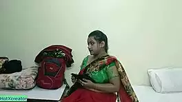 horny indian wife bends for creampie with hubby at ranch