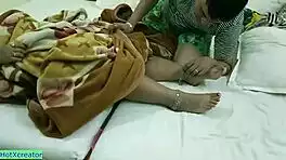 horny indian wife bends for creampie with hubby at ranch