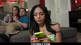 Lucky Stud Pounds Stepmom Milf and Hot Babes Cowgirl Anytime