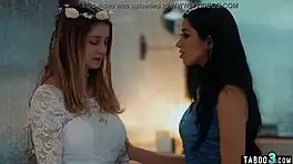 i skinny alex coal grind my wet pussy on bunny colby's huge tits