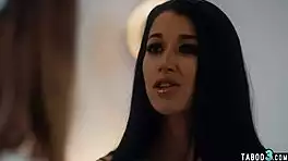 i skinny alex coal grind my wet pussy on bunny colby's huge tits