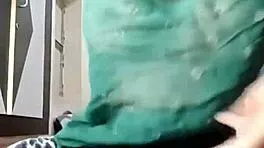 super hot indian girl squeezes her BIG TITS and nipples horny webcam