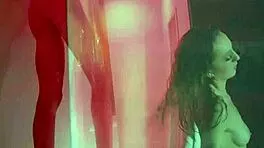 kendra cole fingers her wet pussy in steamy shower