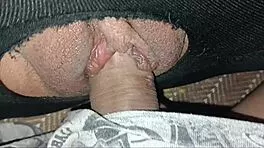 early morning she rubs rough ass and pussy to explosive orgasm