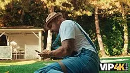 beautiful brunette overwhelmed by uncontrollable pounding lust