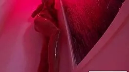 kendra cole fingers her wet pussy in steamy shower