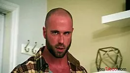 horror house threesome with horny young brunettes craving intense group action