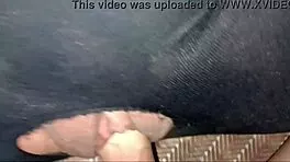 early morning she rubs rough ass and pussy to explosive orgasm