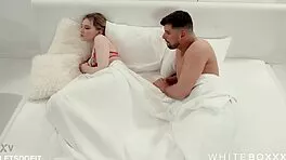 our passionate fuck ends with hot cum on my pussy