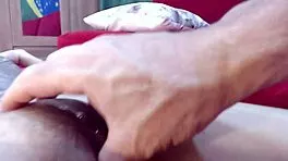 Foreign stud creampies tight filipina babe's shaved pussy in intense session