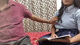 ashu masturbates her wet pussy till orgasm for teacher