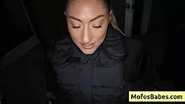 sexy blonde cop whitney oc begs jmac's monster cock doggystyle pov