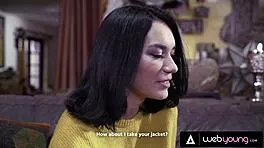 mina moon seduced by sawyer cassidy for pussy licking rimjob