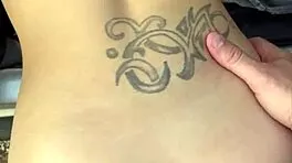 skinny streetwalker kneels for truck fuck cum gulp 🚛💦