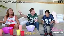 stressed squad unleashes wild outdoor gangbang frenzy