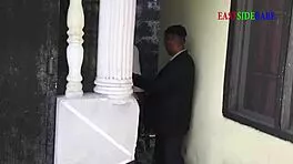 I couldn't resist bending that ebony amateur over for hardcore doggystyle at the church site