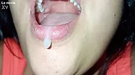 i suck deep close-up and swallow your cum