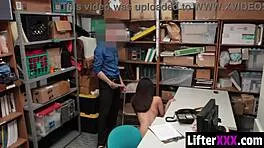 Officer, you caught me stealing so punish my tight asian pussy with your hard cock in the shop