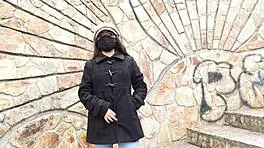 horny latina squirts wildly for cash in hardcore pounding