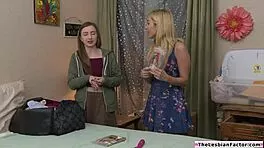 milf landlady teases me then grinds her wet pussy on my face till orgasm